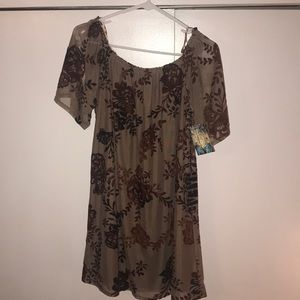Boutique Off the Shoulder Dress